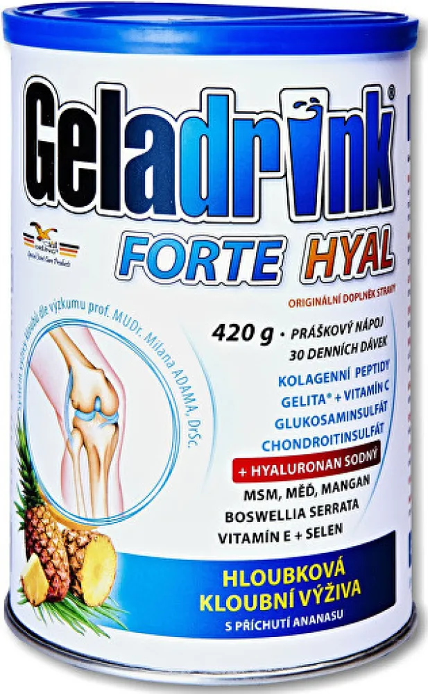 Geladrink FORTE HYAL práškový nápoj ananas 420g