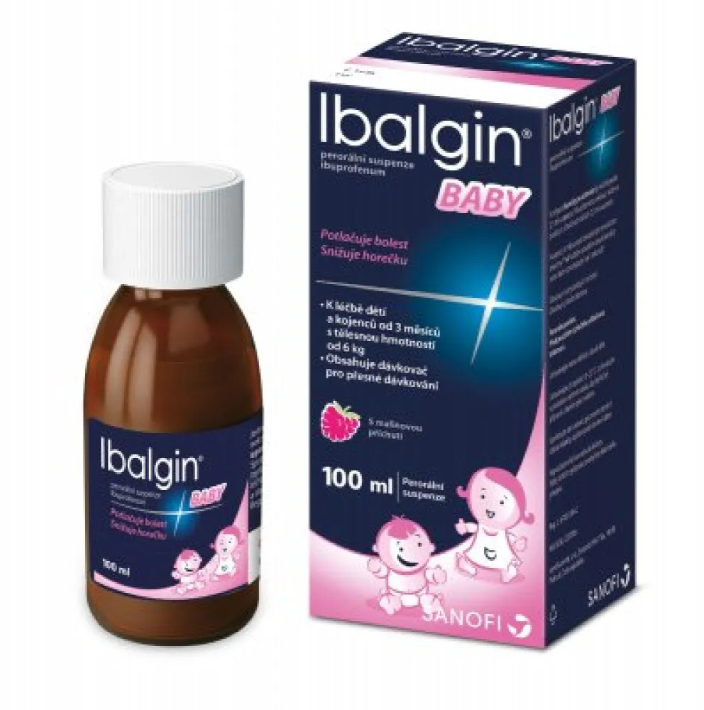 Ibalgin Baby 100mg/5ml por.sus. 100ml