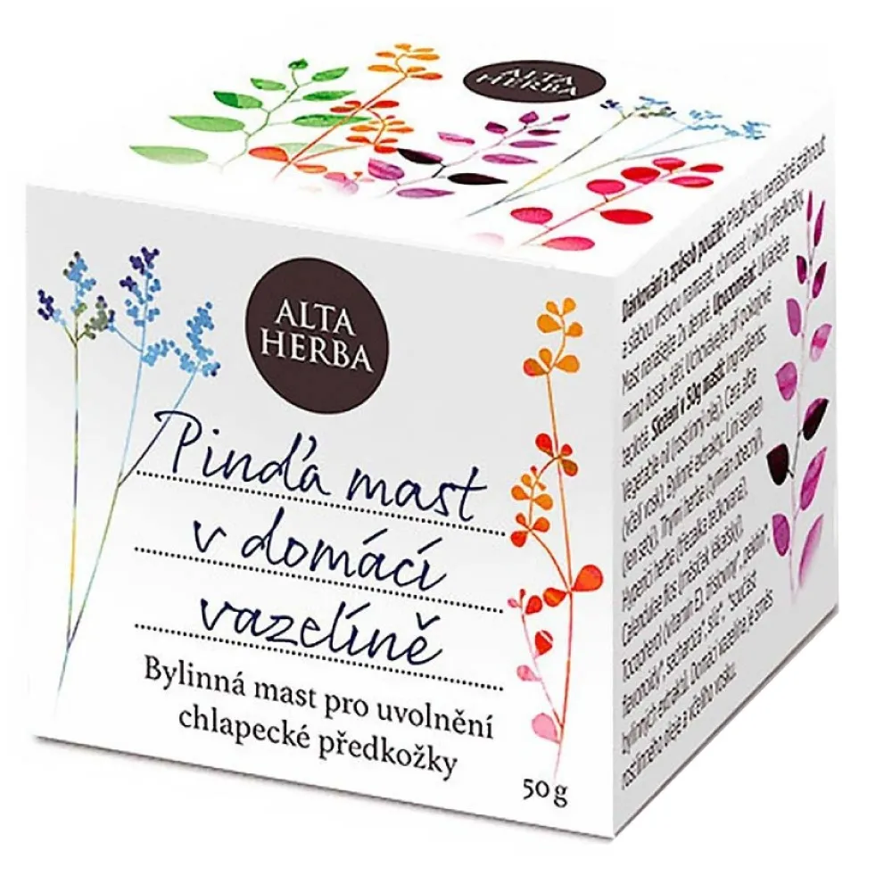 Pinďa mast v domácí vazelíně 50g