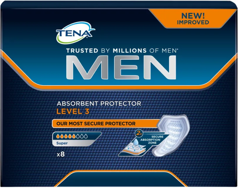 TENA Men Level 3 ink.vložky 8ks 750856