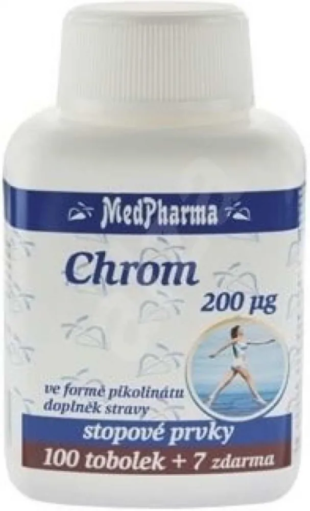 MedPharma Chrom pikolinát 200mg tob.107