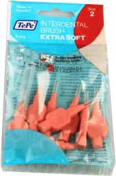 TePe meziz.kart.ExtraSoft size 2 Červ.8ks 122235