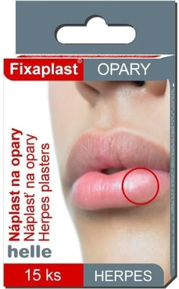 FIXAplast HERPES náplast na opary 15ks