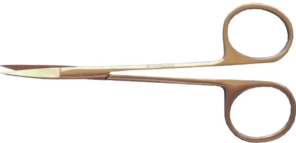 Nůžky nehtové zahnuté 34-515