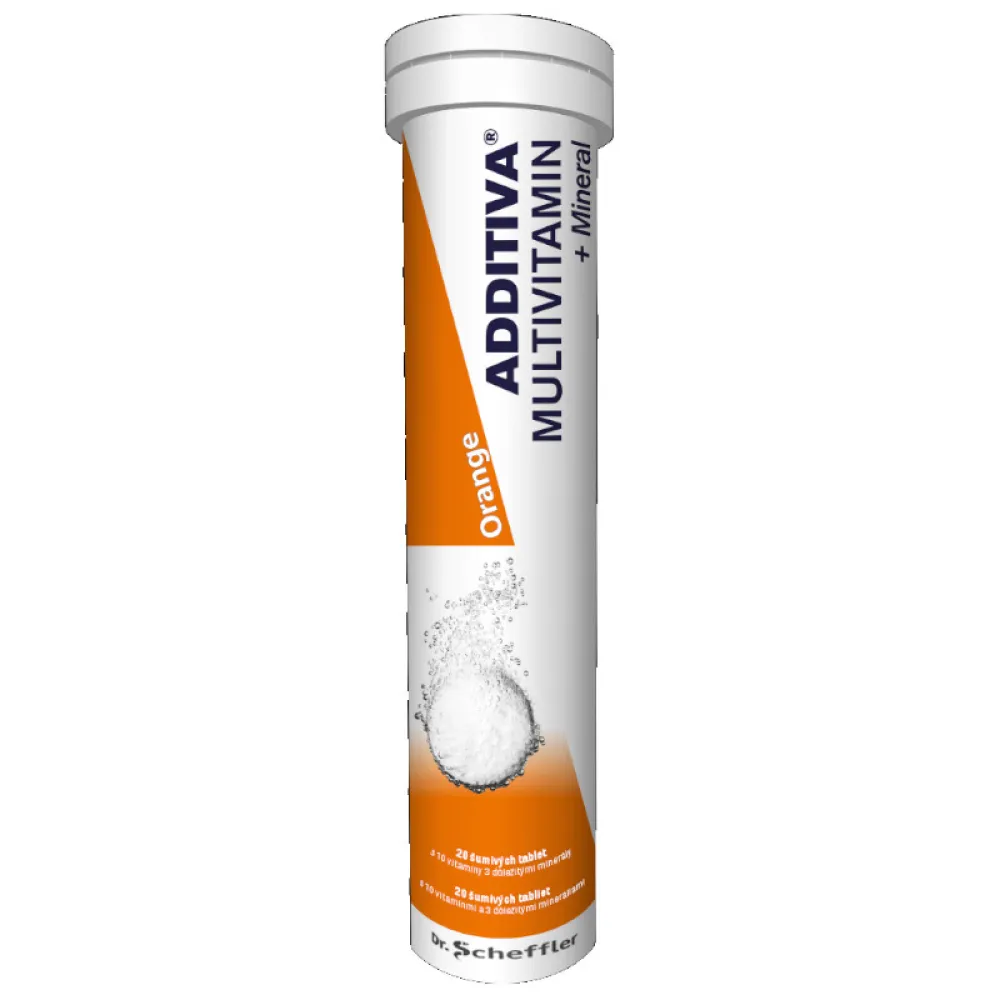 Additiva Multivitamin+mineral Orange šum.tbl.20