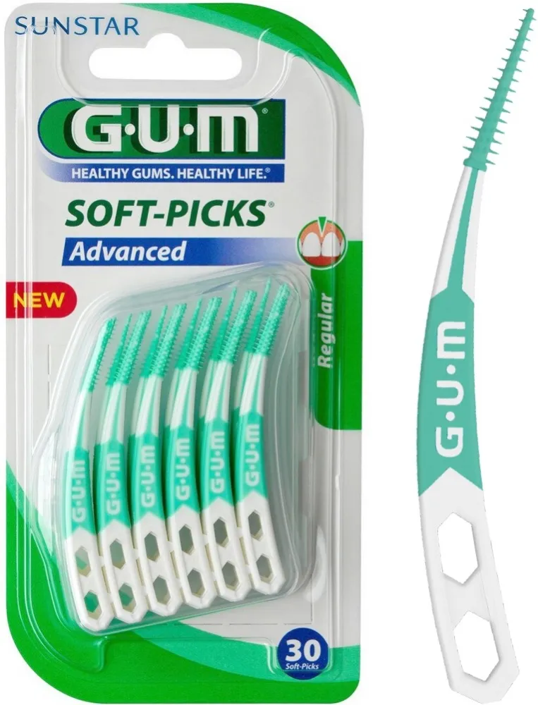 GUM mezizubní kartáček Soft-Picks Advanced 30ks
