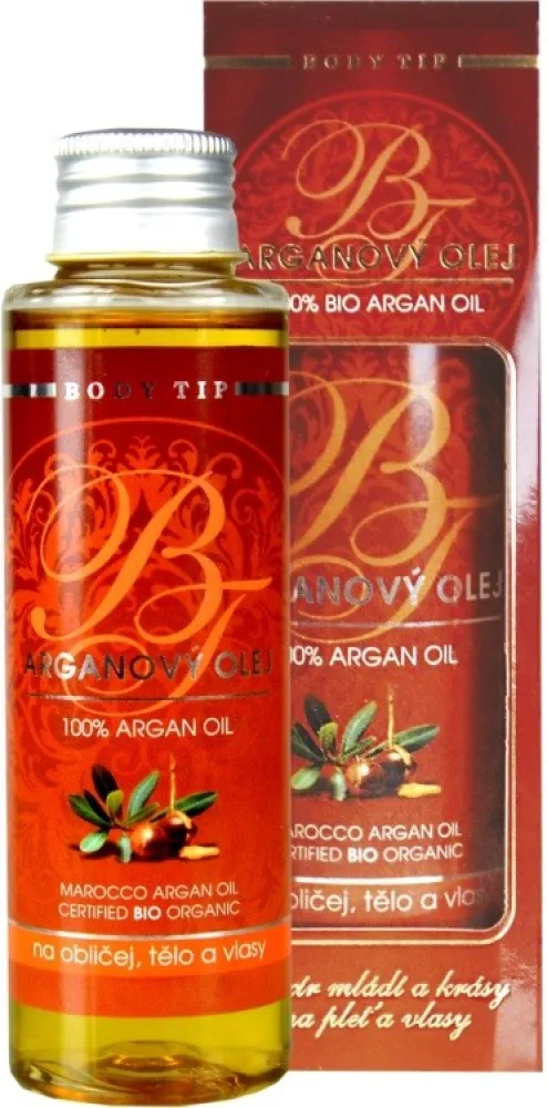 BodyTip Argan.olej 100% obličej/tělo/vlasy 100ml