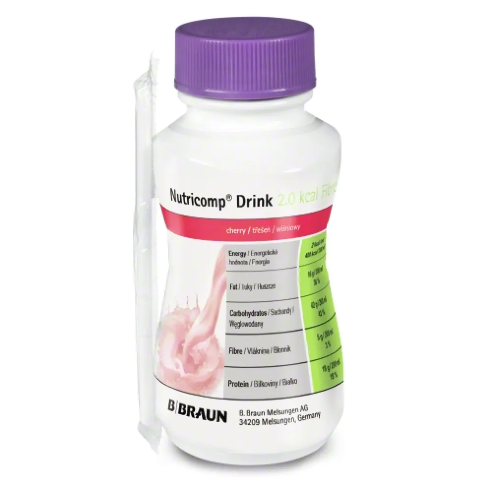 B. Braun NUTRICOMP DRINK 2.0 KCAL FIBRE TŘEŠEŇ