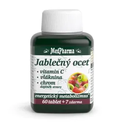 MedPharma Jablečný ocet+vlák.+vit.C+chrom tbl.67