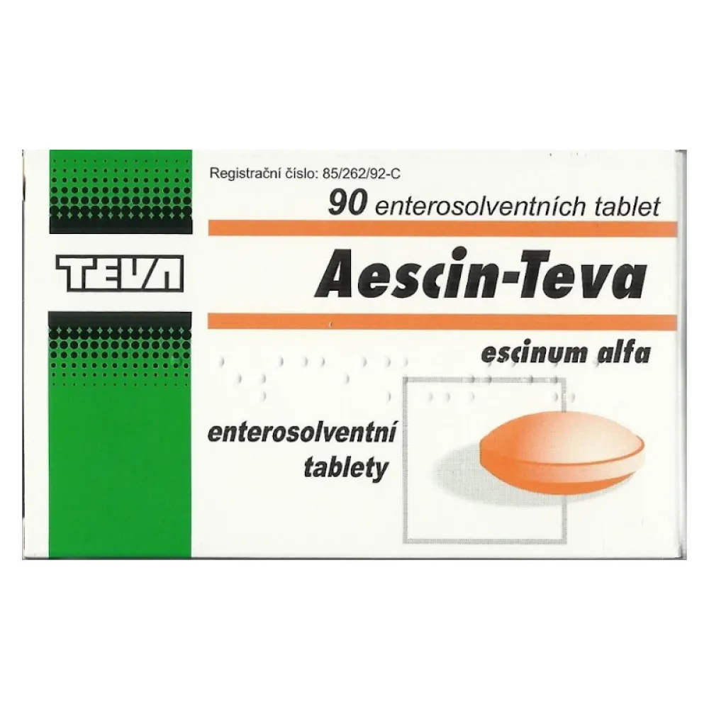 Aescin Teva 20mg tbl.ent.90
