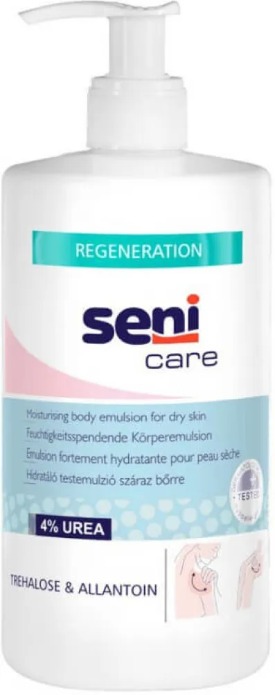 Seni Care hydratační tělová emulze 4% urea 500ml