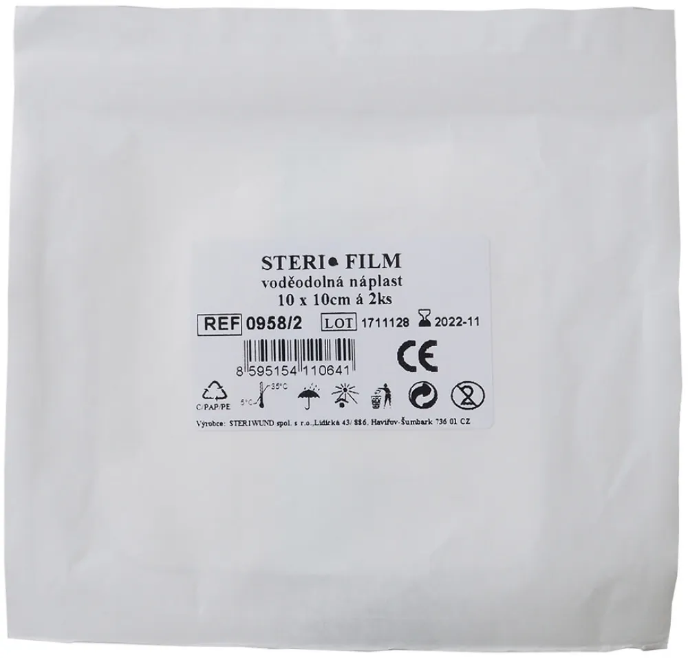 Rychloobvaz STERI*FILM 5x7cm/2ks Steriwund