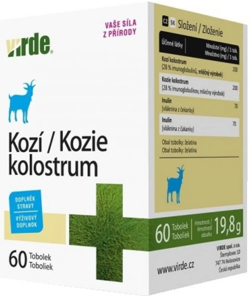 Kozí kolostrum tob.60