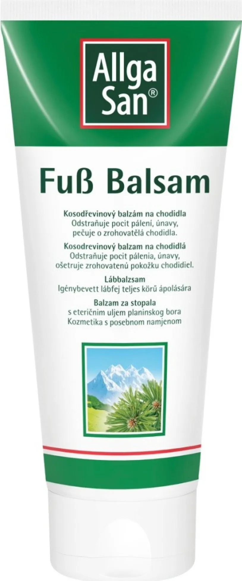 Allga San kosodřevinový balzám na chodidla 100ml