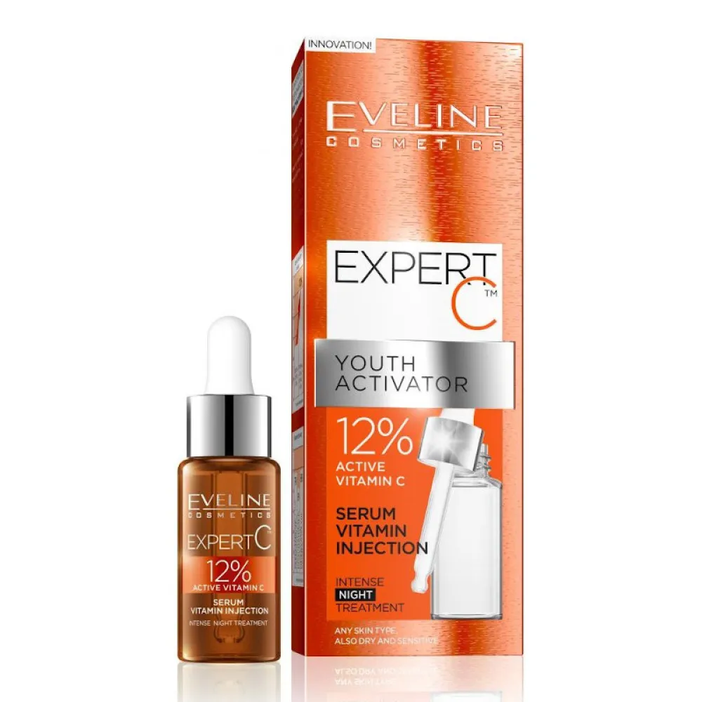 EVELINE EXPERT C Vitaminové noční sérum 18ml