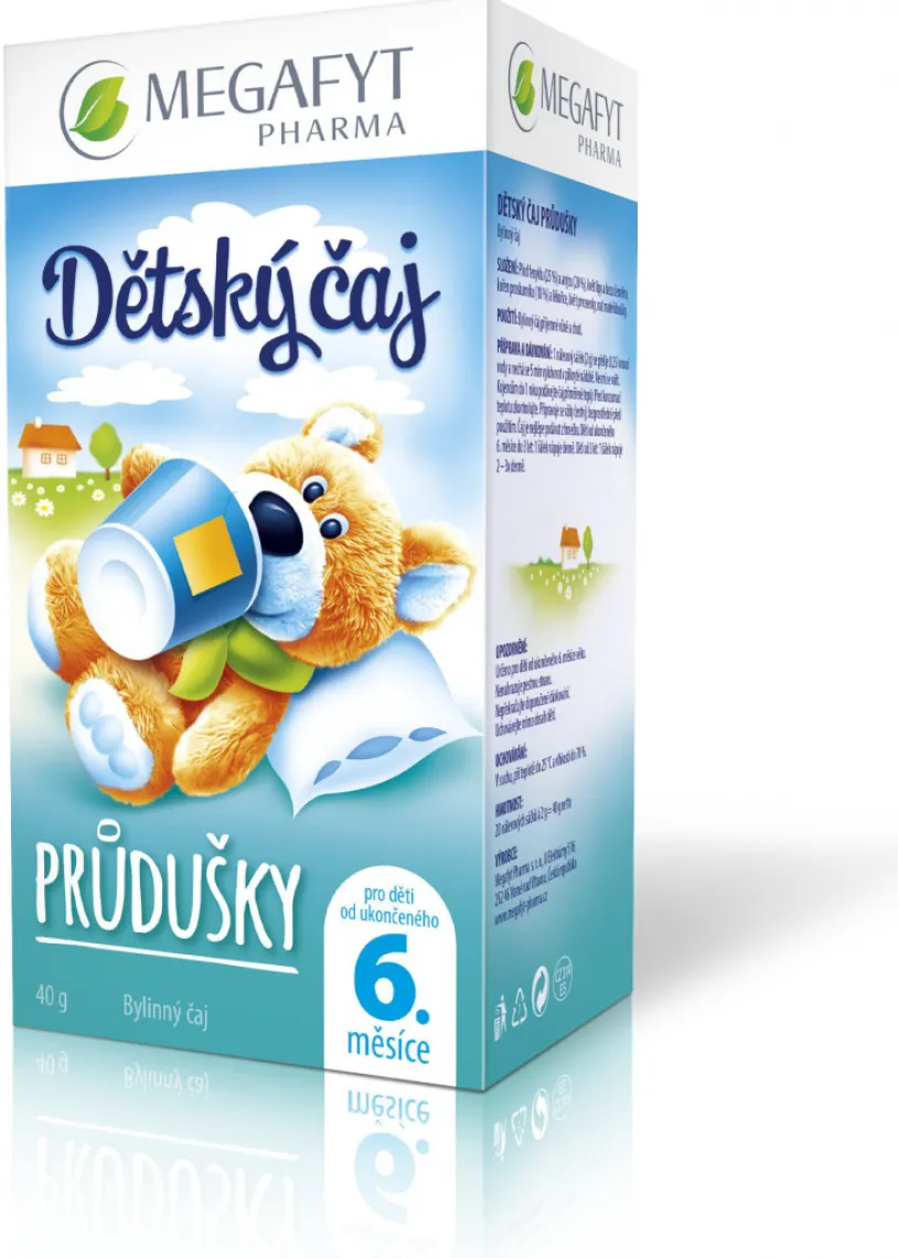 Megafyt Dětský čaj průdušky 20x2g