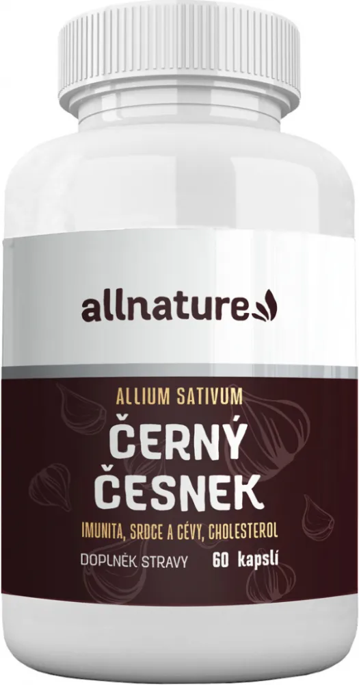 Allnature Černý česnek cps.60