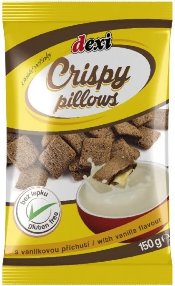 Dexi Křehké peřinky s vanil.příchutí bezlep.150g