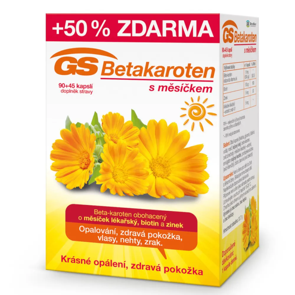 GS Betakaroten s měsíčkem cps.90+45