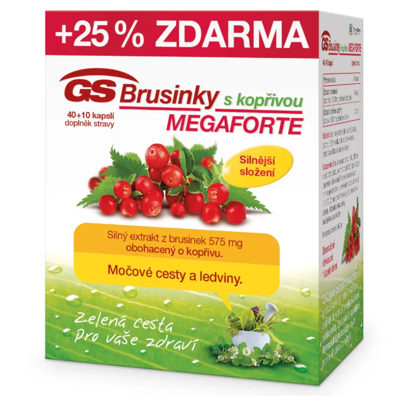 GS Brusinky Megaforte s kopřivou cps.40+10 2015