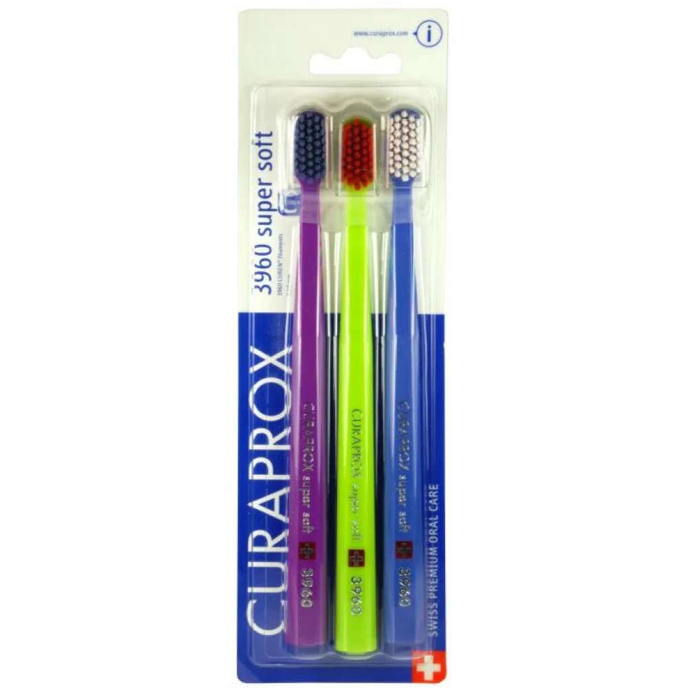 CURAPROX CS 3960 zubní kartáček Super Soft 3ks