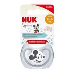NUK Dudlík Space DISNEY Mickey 0-6 m.BOX Mix motiv