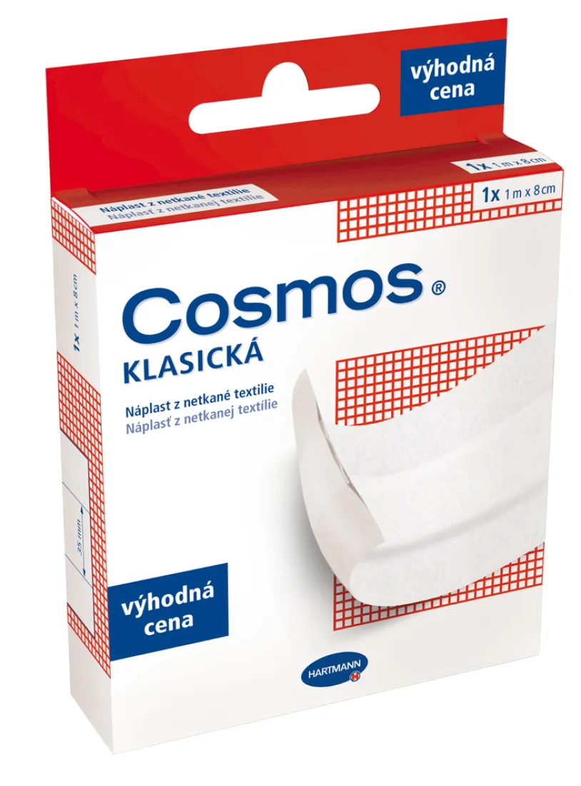 Cosmos náplast Klasická z netkané textilie 1mx8cm