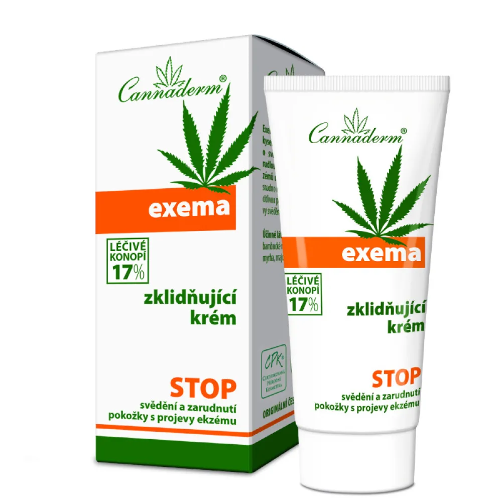 Cannaderm Exema zklidňující krém 50g