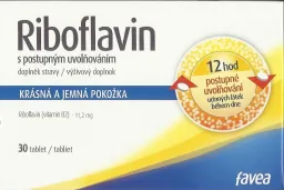 Favea Riboflavin s postupným uvolňováním tbl.30