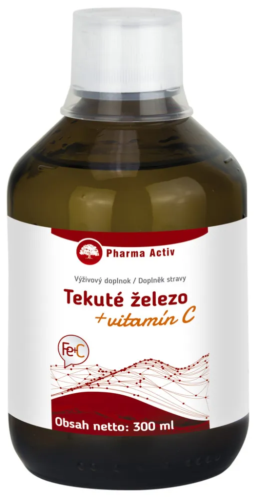 Koloidní železo + vitamín C 300ml