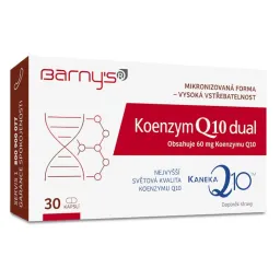 Barnys Koenzym Q10 dual, 30 kapslí