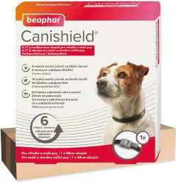 beaphar Canishield 0.77g obojek stř.+malé psy 48cm