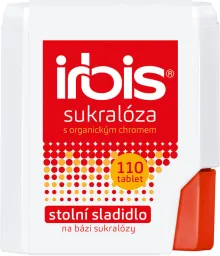 IRBIS Sukralóza s chromem tbl.110 dávkovač