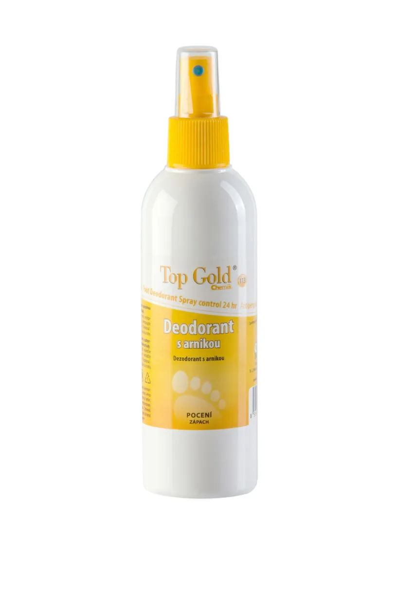 TOP GOLD Deo.s arnikou+Tea Tree Oil 150g