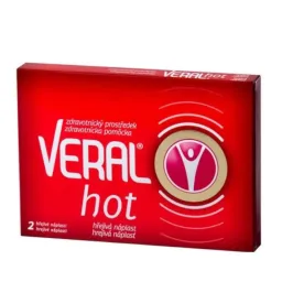 Herbacos VERAL hot hřejivá náplast 2ks