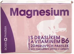Rosen Magnesium 300mg perlivé pastilky 20ks