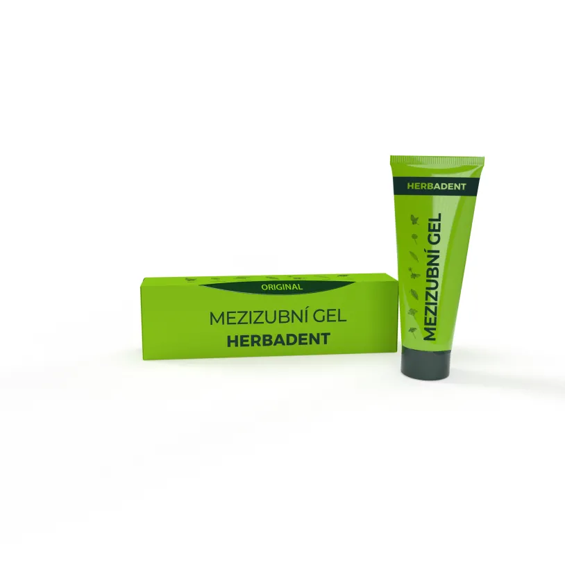HERBADENT bylinný mezizubní gel na dásně 25g