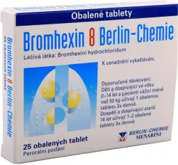 Bromhexin Berlin-Chemie 8mg tbl.obd.25
