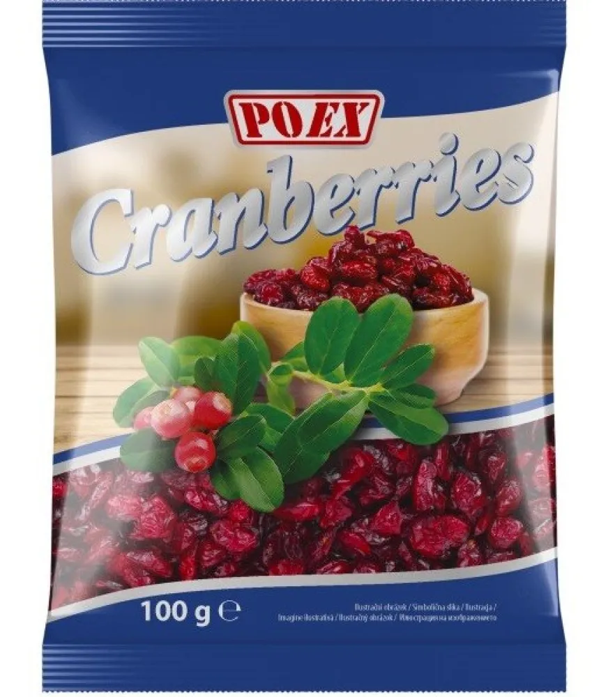 POEX Brusinky sušené 100g