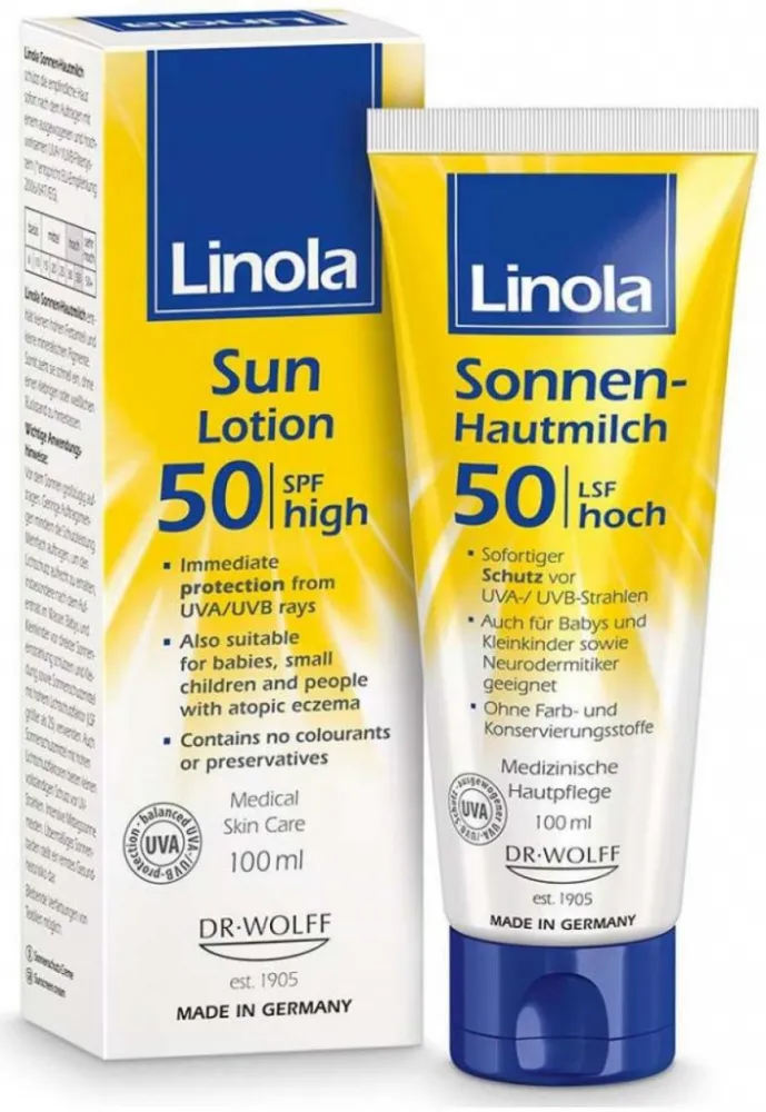 Linola Sun Lotion SPF50 100ml