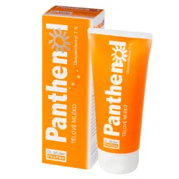 Panthenol tělové mléko 7% 200ml Dr.Müller