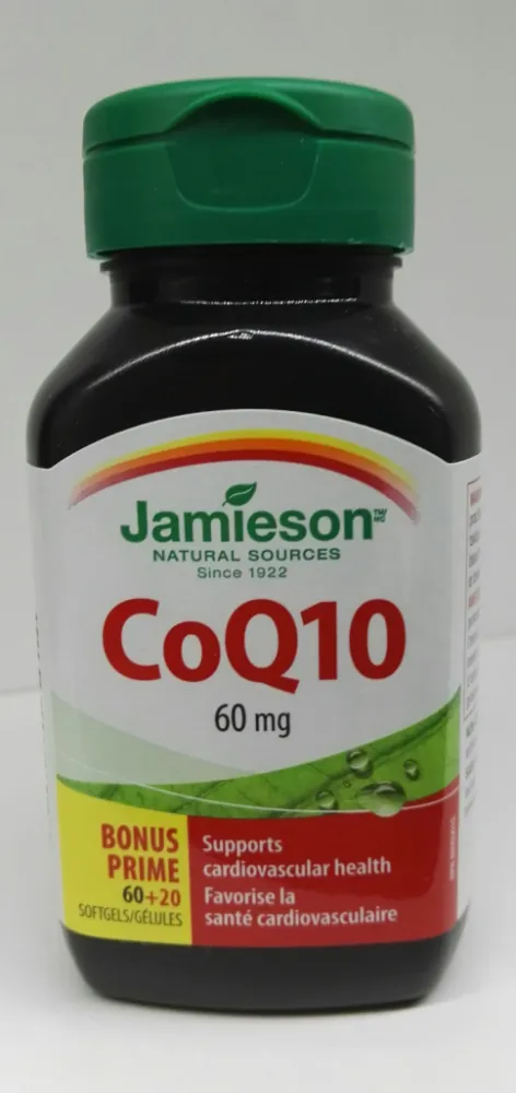 JAMIESON Koenzym Q10 60mg cps.60+20