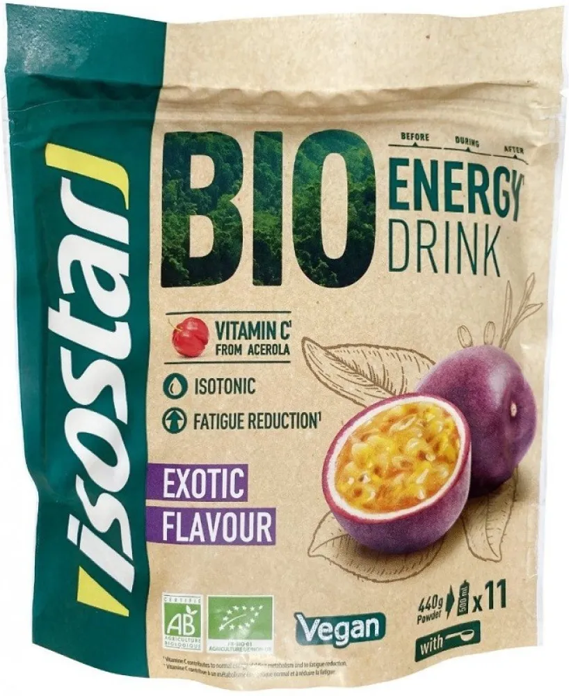 ISOSTAR Energy Drink exotic Bio 440g