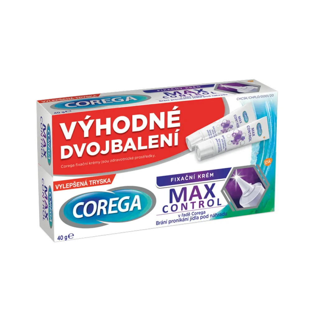 Corega MAX control duopack