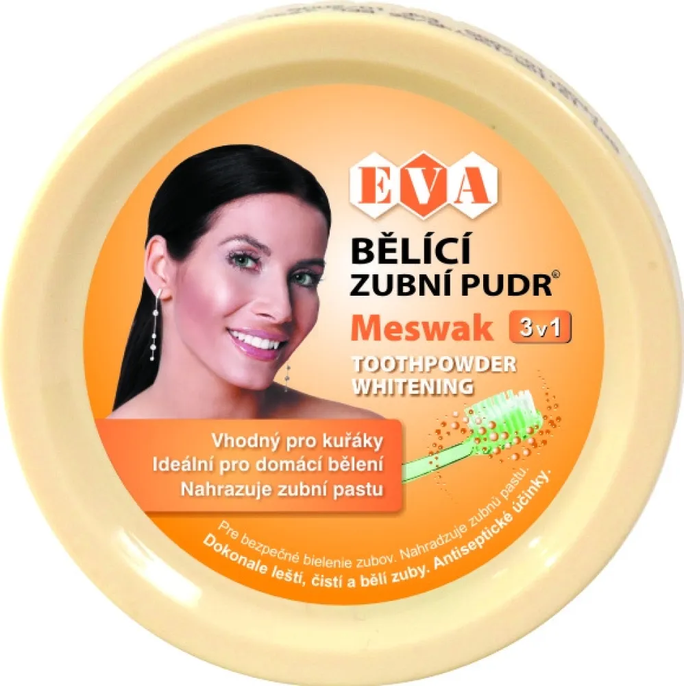 EVA Bělící zubní pudr meswak 30g