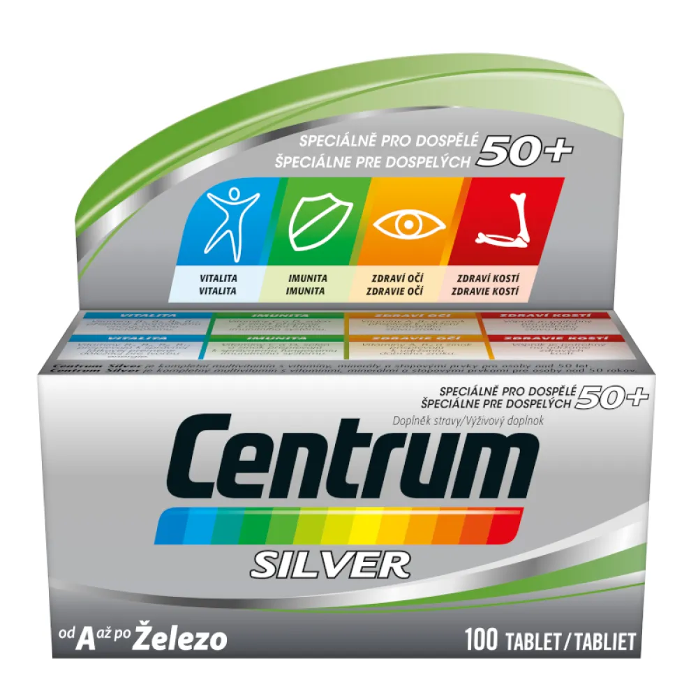 Multivitamin Centrum SILVER 100tbl