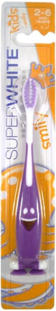 SUPERWHITE Smily kids zubní kartáček 2-6let