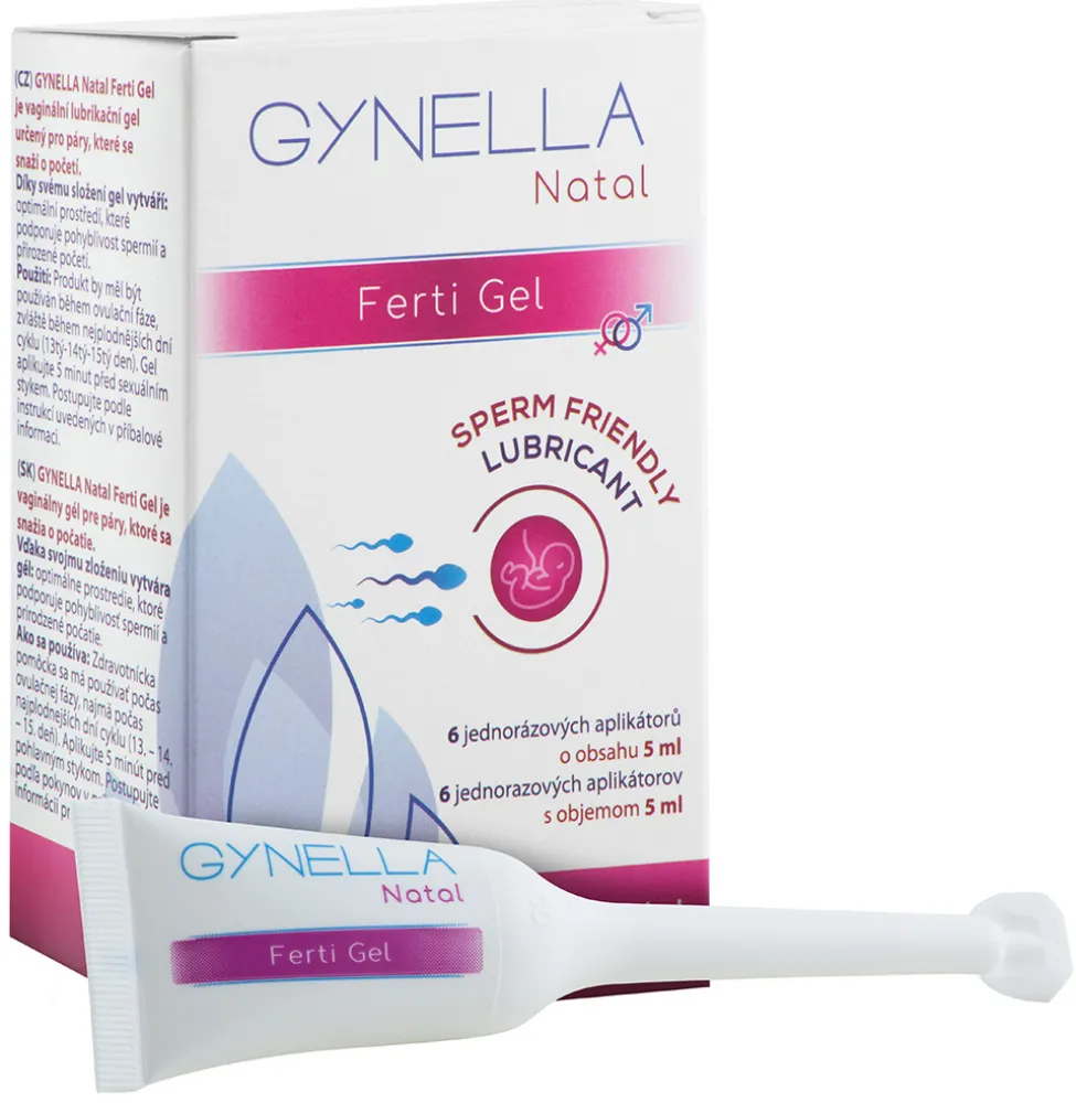 GYNELLA Natal Ferti Gel jednoráz.aplikátory 6x5ml