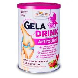 Geladrink Artrodiet práškový nápoj jahoda 420g