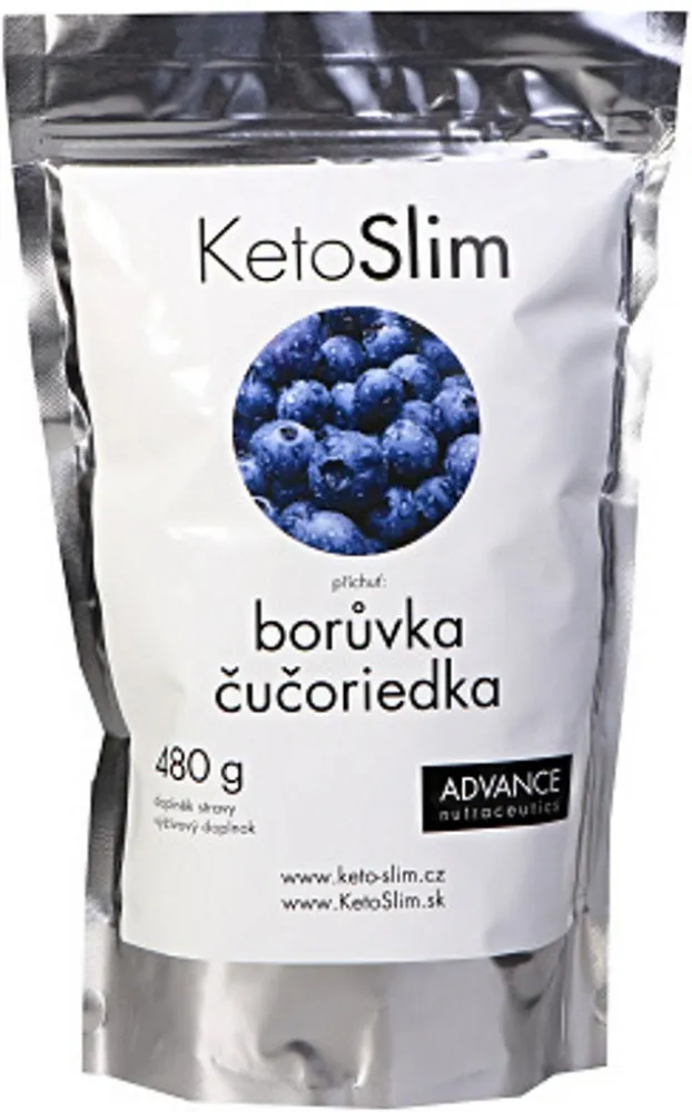 ADVANCE KetoSlim protein borůvka 480g